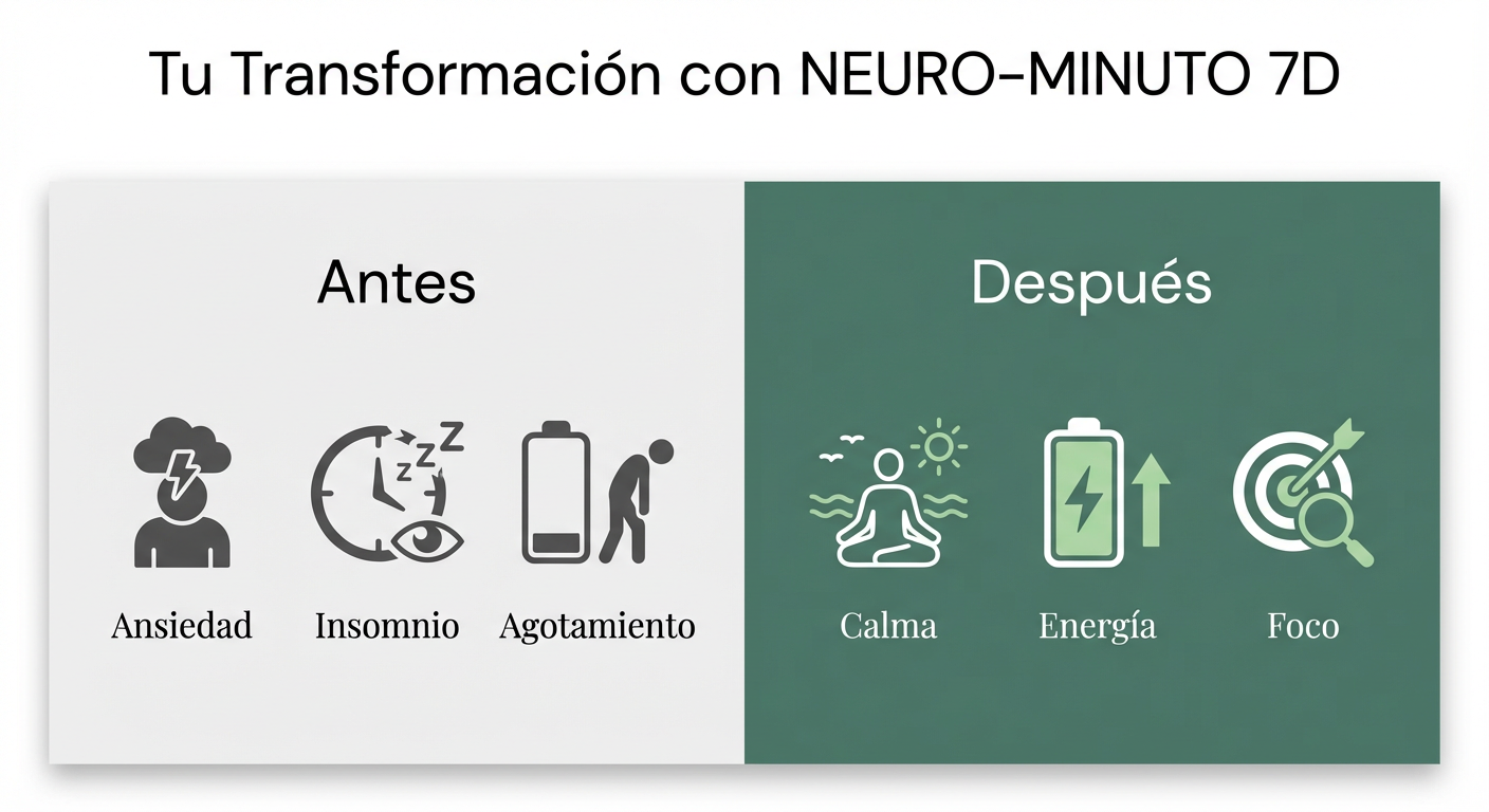 NEURO-MINUTO 7D — Regula tu Ansiedad en 60 Segundos al Día