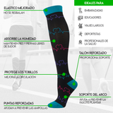 Compression socks for sports